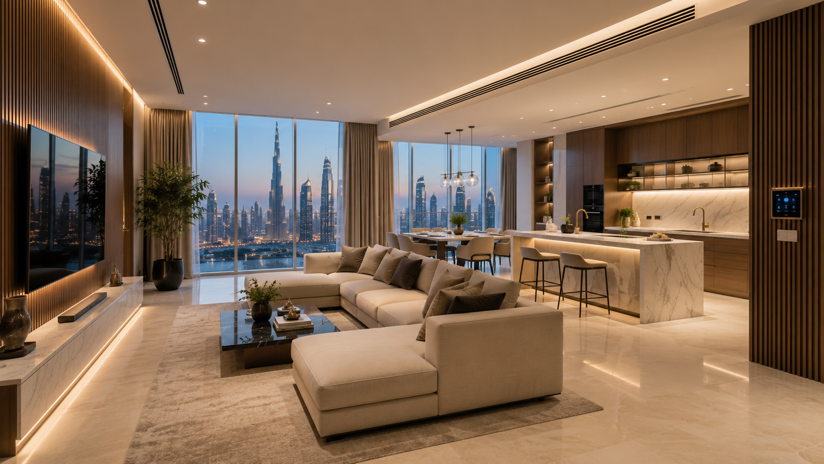 Burj Vista Penthouse Overhaul